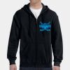 G186 - Gildan Adult Heavy Blend™ 50/50 Full-Zip Hooded Sweatshirt Thumbnail