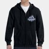G186 - Gildan Adult Heavy Blend™ 50/50 Full-Zip Hooded Sweatshirt Thumbnail