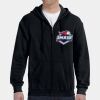 G186 - Gildan Adult Heavy Blend™ 50/50 Full-Zip Hooded Sweatshirt Thumbnail
