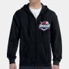 G186 - Gildan Adult Heavy Blend™ 50/50 Full-Zip Hooded Sweatshirt Thumbnail