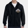 G186 - Gildan Adult Heavy Blend™ 50/50 Full-Zip Hooded Sweatshirt Thumbnail