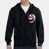 G186 - Gildan Adult Heavy Blend™ 50/50 Full-Zip Hooded Sweatshirt Thumbnail