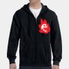 G186 - Gildan Adult Heavy Blend™ 50/50 Full-Zip Hooded Sweatshirt Thumbnail