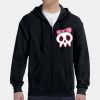 G186 - Gildan Adult Heavy Blend™ 50/50 Full-Zip Hooded Sweatshirt Thumbnail