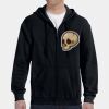 G186 - Gildan Adult Heavy Blend™ 50/50 Full-Zip Hooded Sweatshirt Thumbnail