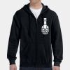 G186 - Gildan Adult Heavy Blend™ 50/50 Full-Zip Hooded Sweatshirt Thumbnail