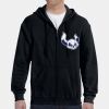 G186 - Gildan Adult Heavy Blend™ 50/50 Full-Zip Hooded Sweatshirt Thumbnail