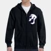 G186 - Gildan Adult Heavy Blend™ 50/50 Full-Zip Hooded Sweatshirt Thumbnail