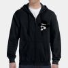 G186 - Gildan Adult Heavy Blend™ 50/50 Full-Zip Hooded Sweatshirt Thumbnail