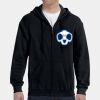 G186 - Gildan Adult Heavy Blend™ 50/50 Full-Zip Hooded Sweatshirt Thumbnail