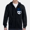 G186 - Gildan Adult Heavy Blend™ 50/50 Full-Zip Hooded Sweatshirt Thumbnail