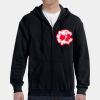 G186 - Gildan Adult Heavy Blend™ 50/50 Full-Zip Hooded Sweatshirt Thumbnail