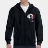 G186 - Gildan Adult Heavy Blend™ 50/50 Full-Zip Hooded Sweatshirt Thumbnail