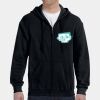 G186 - Gildan Adult Heavy Blend™ 50/50 Full-Zip Hooded Sweatshirt Thumbnail