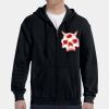 G186 - Gildan Adult Heavy Blend™ 50/50 Full-Zip Hooded Sweatshirt Thumbnail