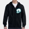 G186 - Gildan Adult Heavy Blend™ 50/50 Full-Zip Hooded Sweatshirt Thumbnail