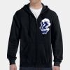 G186 - Gildan Adult Heavy Blend™ 50/50 Full-Zip Hooded Sweatshirt Thumbnail