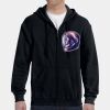 G186 - Gildan Adult Heavy Blend™ 50/50 Full-Zip Hooded Sweatshirt Thumbnail
