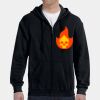 G186 - Gildan Adult Heavy Blend™ 50/50 Full-Zip Hooded Sweatshirt Thumbnail