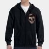G186 - Gildan Adult Heavy Blend™ 50/50 Full-Zip Hooded Sweatshirt Thumbnail