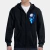 G186 - Gildan Adult Heavy Blend™ 50/50 Full-Zip Hooded Sweatshirt Thumbnail