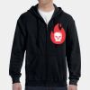 G186 - Gildan Adult Heavy Blend™ 50/50 Full-Zip Hooded Sweatshirt Thumbnail