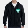 G186 - Gildan Adult Heavy Blend™ 50/50 Full-Zip Hooded Sweatshirt Thumbnail