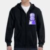 G186 - Gildan Adult Heavy Blend™ 50/50 Full-Zip Hooded Sweatshirt Thumbnail