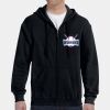 G186 - Gildan Adult Heavy Blend™ 50/50 Full-Zip Hooded Sweatshirt Thumbnail