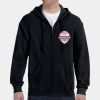G186 - Gildan Adult Heavy Blend™ 50/50 Full-Zip Hooded Sweatshirt Thumbnail