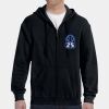 G186 - Gildan Adult Heavy Blend™ 50/50 Full-Zip Hooded Sweatshirt Thumbnail