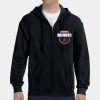 G186 - Gildan Adult Heavy Blend™ 50/50 Full-Zip Hooded Sweatshirt Thumbnail