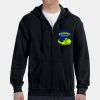 G186 - Gildan Adult Heavy Blend™ 50/50 Full-Zip Hooded Sweatshirt Thumbnail