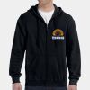 G186 - Gildan Adult Heavy Blend™ 50/50 Full-Zip Hooded Sweatshirt Thumbnail
