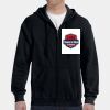 G186 - Gildan Adult Heavy Blend™ 50/50 Full-Zip Hooded Sweatshirt Thumbnail