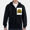 G186 - Gildan Adult Heavy Blend™ 50/50 Full-Zip Hooded Sweatshirt Thumbnail