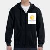 G186 - Gildan Adult Heavy Blend™ 50/50 Full-Zip Hooded Sweatshirt Thumbnail