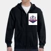 G186 - Gildan Adult Heavy Blend™ 50/50 Full-Zip Hooded Sweatshirt Thumbnail