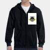G186 - Gildan Adult Heavy Blend™ 50/50 Full-Zip Hooded Sweatshirt Thumbnail