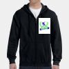 G186 - Gildan Adult Heavy Blend™ 50/50 Full-Zip Hooded Sweatshirt Thumbnail