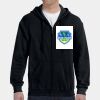 G186 - Gildan Adult Heavy Blend™ 50/50 Full-Zip Hooded Sweatshirt Thumbnail