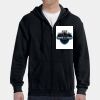 G186 - Gildan Adult Heavy Blend™ 50/50 Full-Zip Hooded Sweatshirt Thumbnail