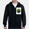 G186 - Gildan Adult Heavy Blend™ 50/50 Full-Zip Hooded Sweatshirt Thumbnail