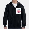 G186 - Gildan Adult Heavy Blend™ 50/50 Full-Zip Hooded Sweatshirt Thumbnail