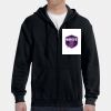 G186 - Gildan Adult Heavy Blend™ 50/50 Full-Zip Hooded Sweatshirt Thumbnail
