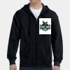 G186 - Gildan Adult Heavy Blend™ 50/50 Full-Zip Hooded Sweatshirt Thumbnail