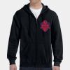 G186 - Gildan Adult Heavy Blend™ 50/50 Full-Zip Hooded Sweatshirt Thumbnail