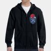 G186 - Gildan Adult Heavy Blend™ 50/50 Full-Zip Hooded Sweatshirt Thumbnail