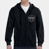 G186 - Gildan Adult Heavy Blend™ 50/50 Full-Zip Hooded Sweatshirt Thumbnail