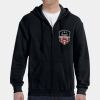G186 - Gildan Adult Heavy Blend™ 50/50 Full-Zip Hooded Sweatshirt Thumbnail